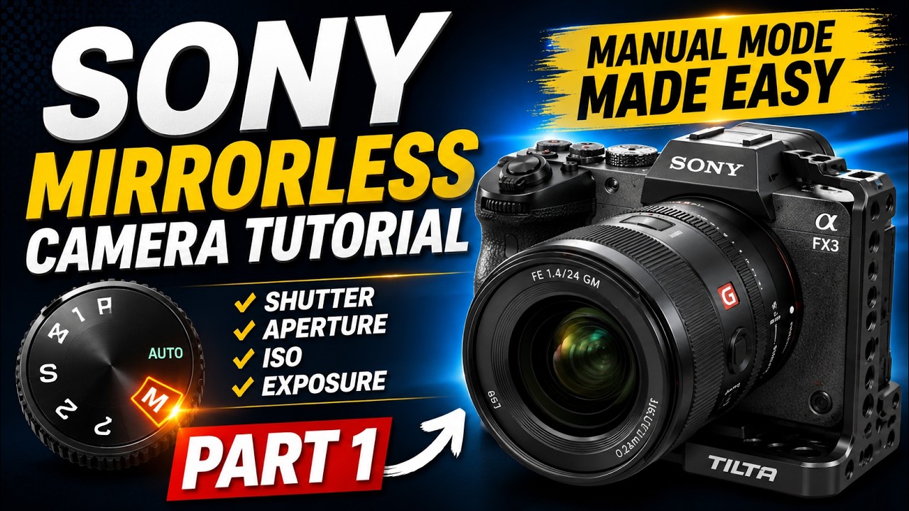 БЕЗЗЕРКАЛЬНАЯ КАМЕРА SONY | РУЧНОЙ РЕЖИМ СТАЛ ПРОЩЕ: ЧАСТЬ 1