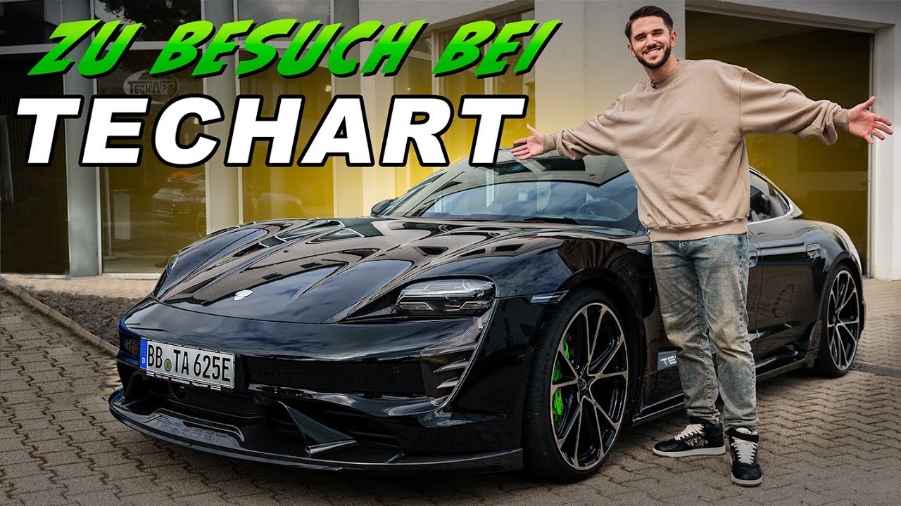 Backstage bei TECHART! | Fetter Porsche Taycan Umbau | Daniel Abt