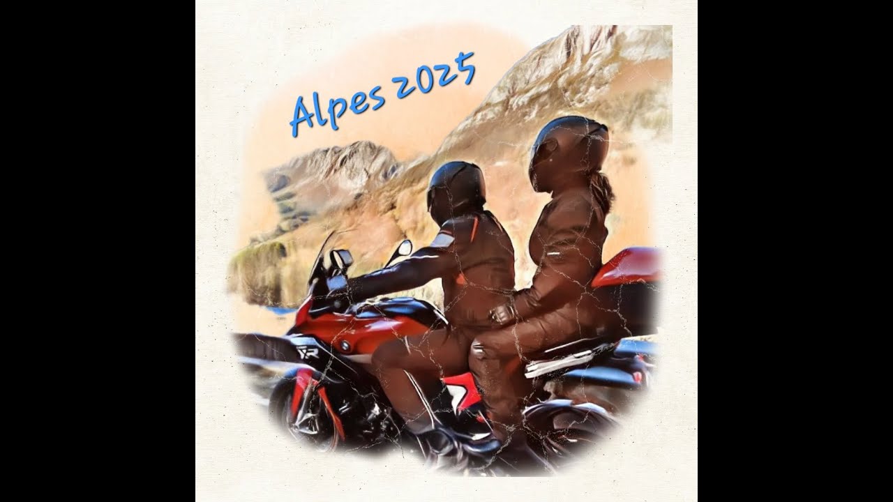 VIAJE a LOS ALPES en MOTO