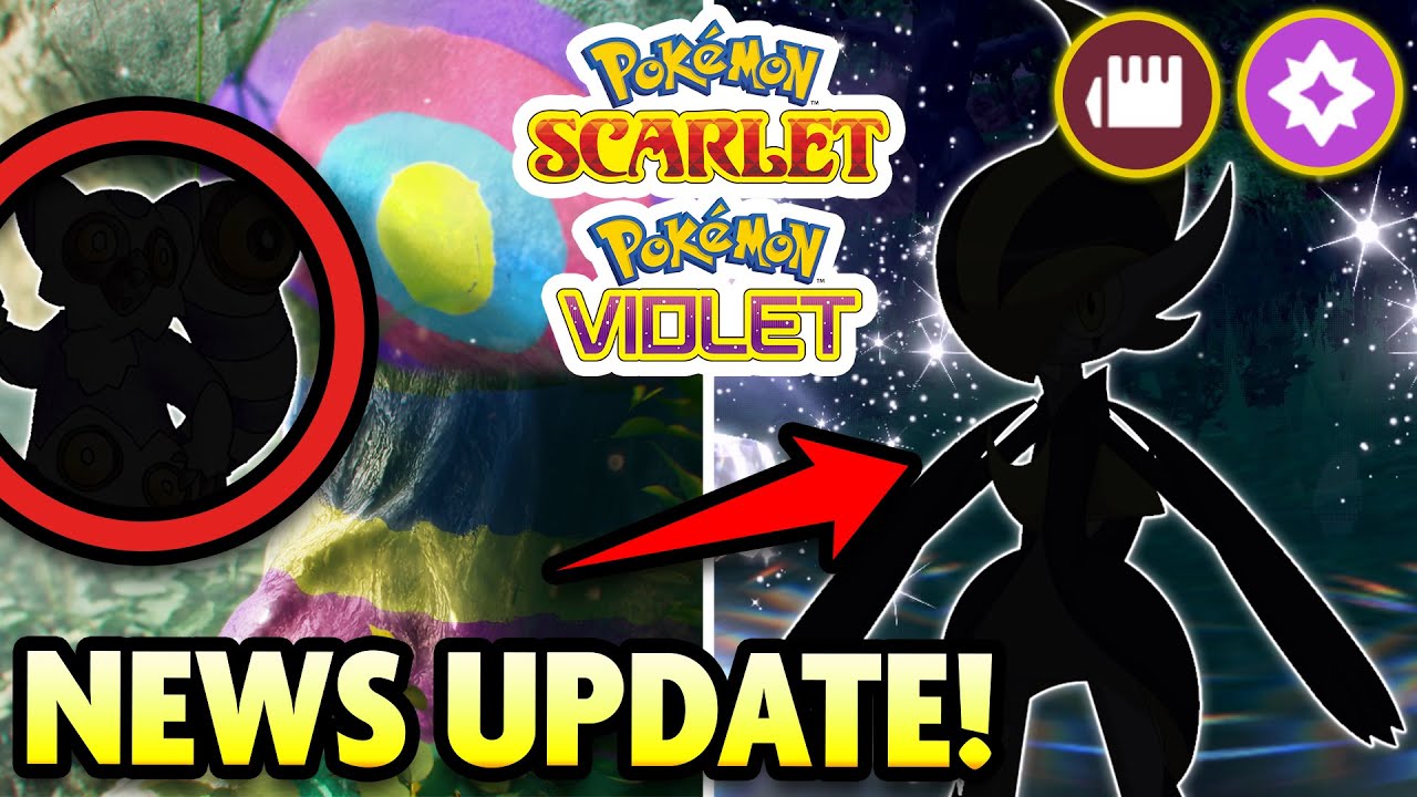 POKEMON UPDATE! NEW POKEMON TEASE and PARADOX LEAKS for Pokemon Scarlet and Violet!