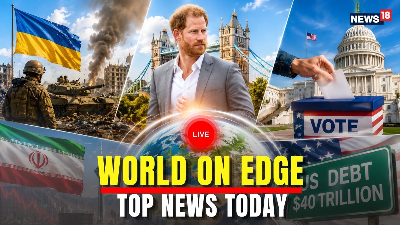WORLD NEWS LIVE: Ukraine War | Harry Return | US Midterms | Iran War | $40Trillion US Debt | N18G