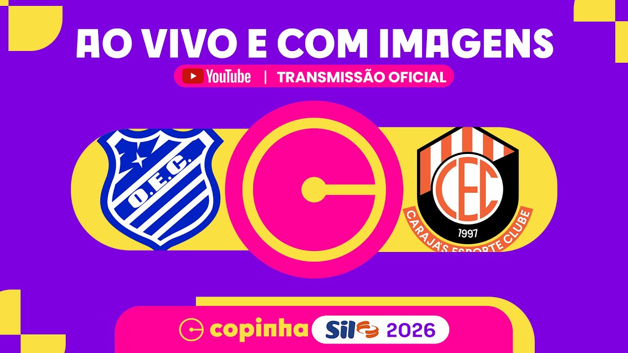 JOGO COMPLETO: OLÍMPICO (SE) X CARAJÁS (PA) | RODADA 3 | COPINHA SIL 2026