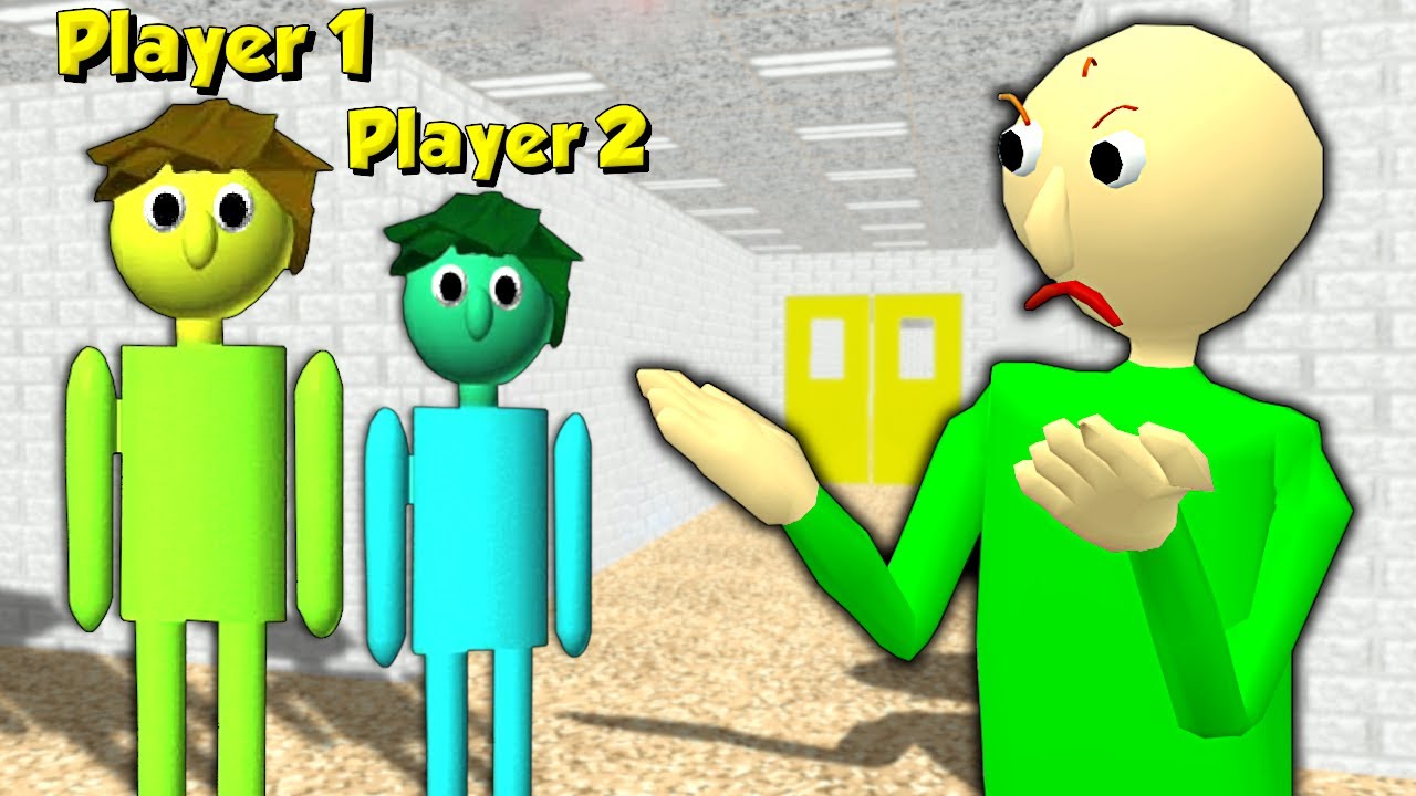 Baldi's Basics but it's MULTIPLAYER! - Baldi's Basics Mod