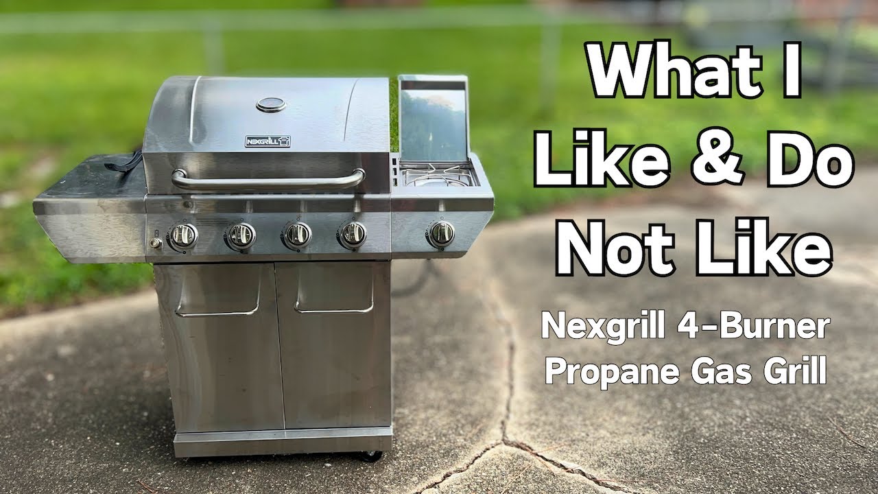 Мой обзор газового гриля Nexgrill с 4 горелками