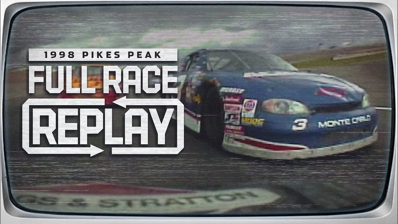 Dale Jr. & Tony Stewart tangle at Pikes Peak | 1998 Lycos.com 250 | NASCAR Classic Full Race Replay