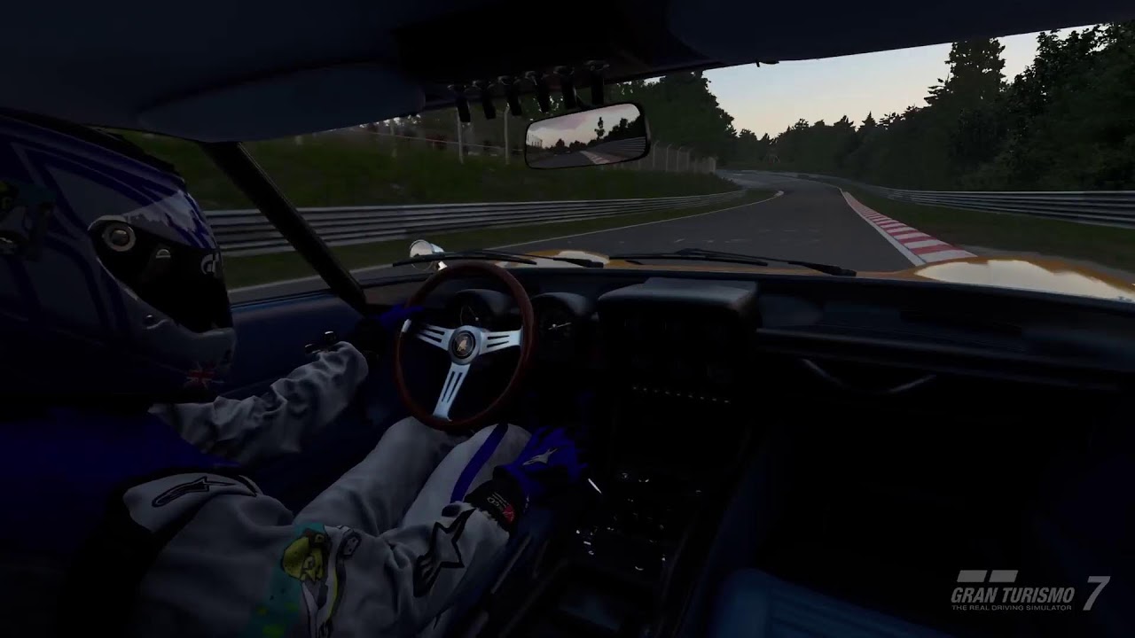 Gran Turismo 7 PS5 noodle truck in wet