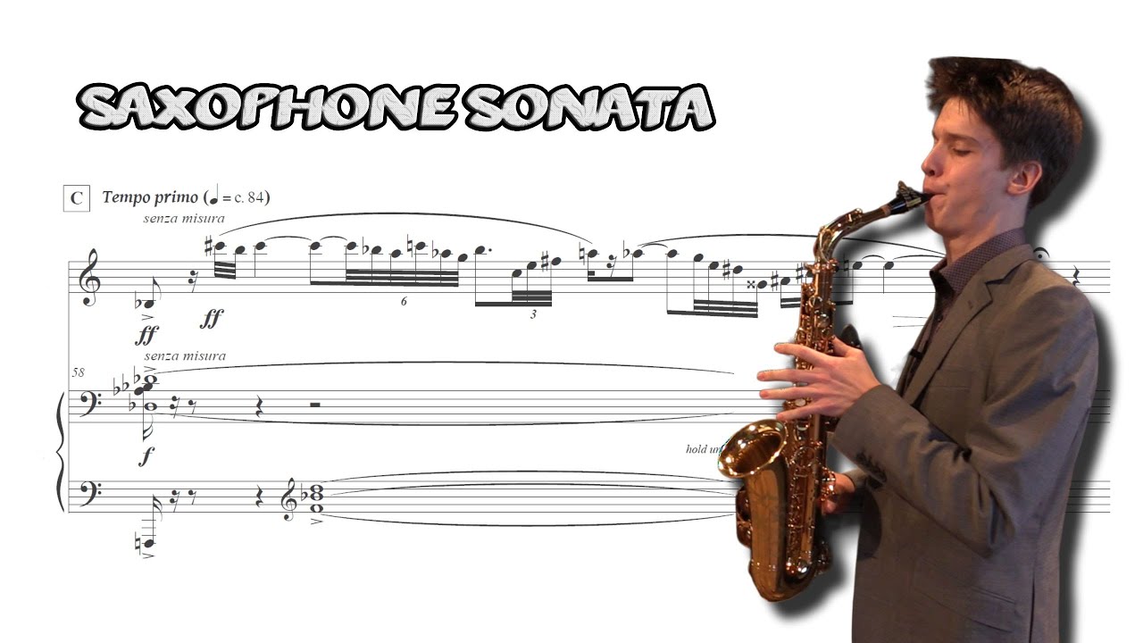 Alexander Liebermann - Saxophone Sonata (Full Score)