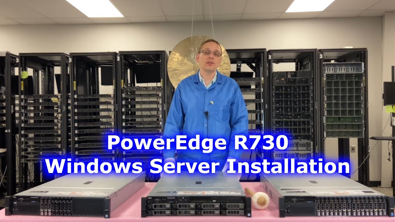 Dell PowerEdge R730 Windows Server | Как установить Windows Server 2016 | Установка серверной ОС