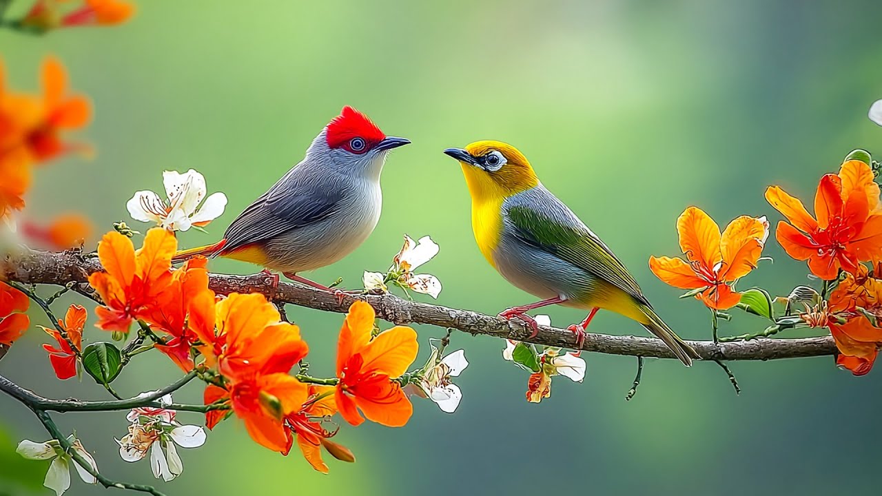 🌺 Soothing Piano Melodies and Birds Chirping – Reduce Stress and Improve Sleep Quality 🎼