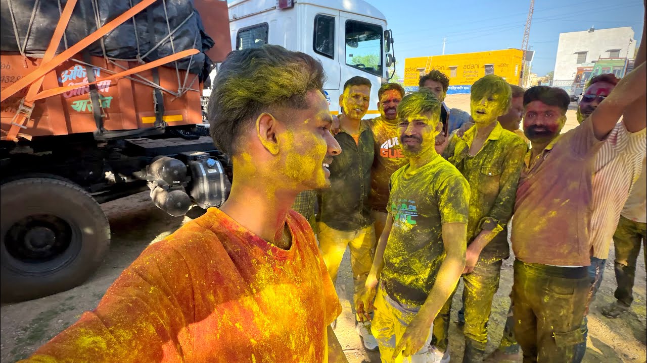 Holi 2026 With Friends 😍 | Desi Holi Celebration Vlog