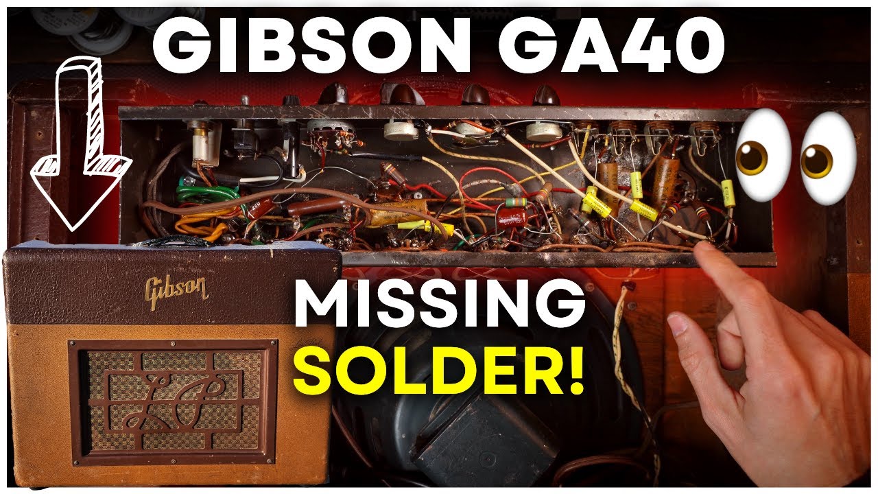 Glad I caught this!!!  |  1953 Gibson GA-40 Les Paul (pt.2)