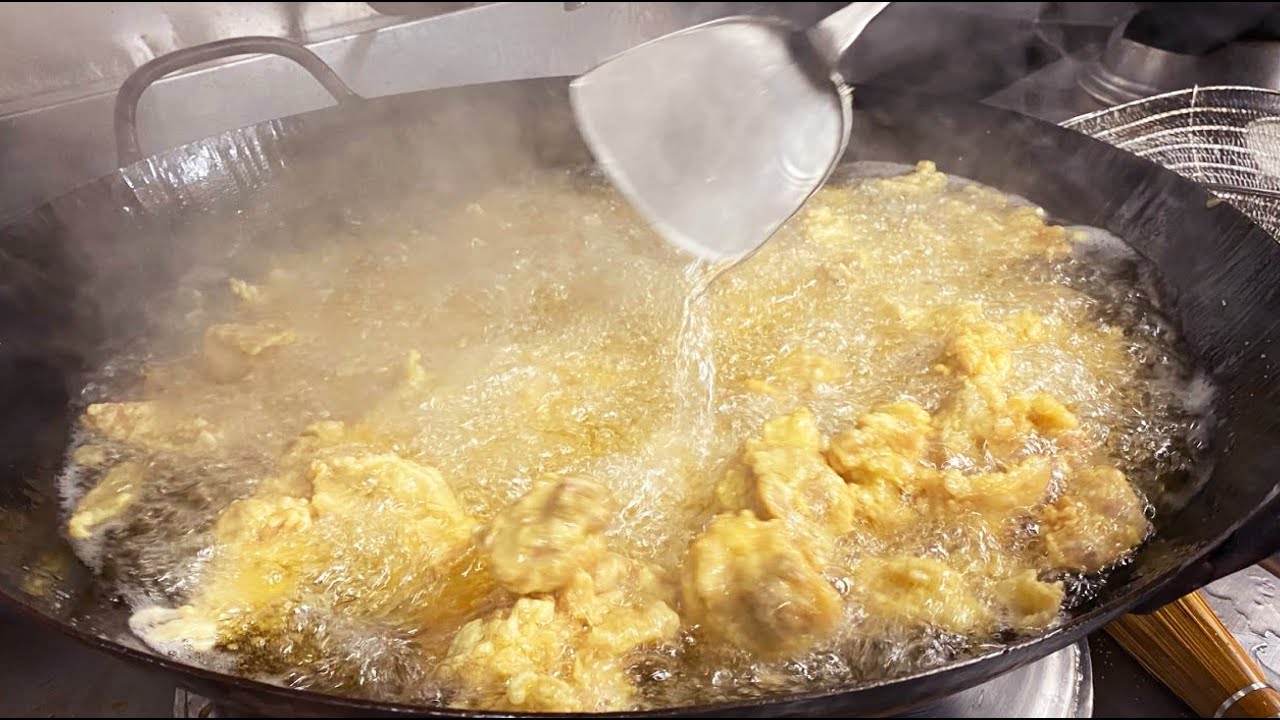 【鶏のから揚げ】軟炸子鶏　Fried chicken hitosuzi Style.　中華一筋厨房は今日も賑やかで和やかです。