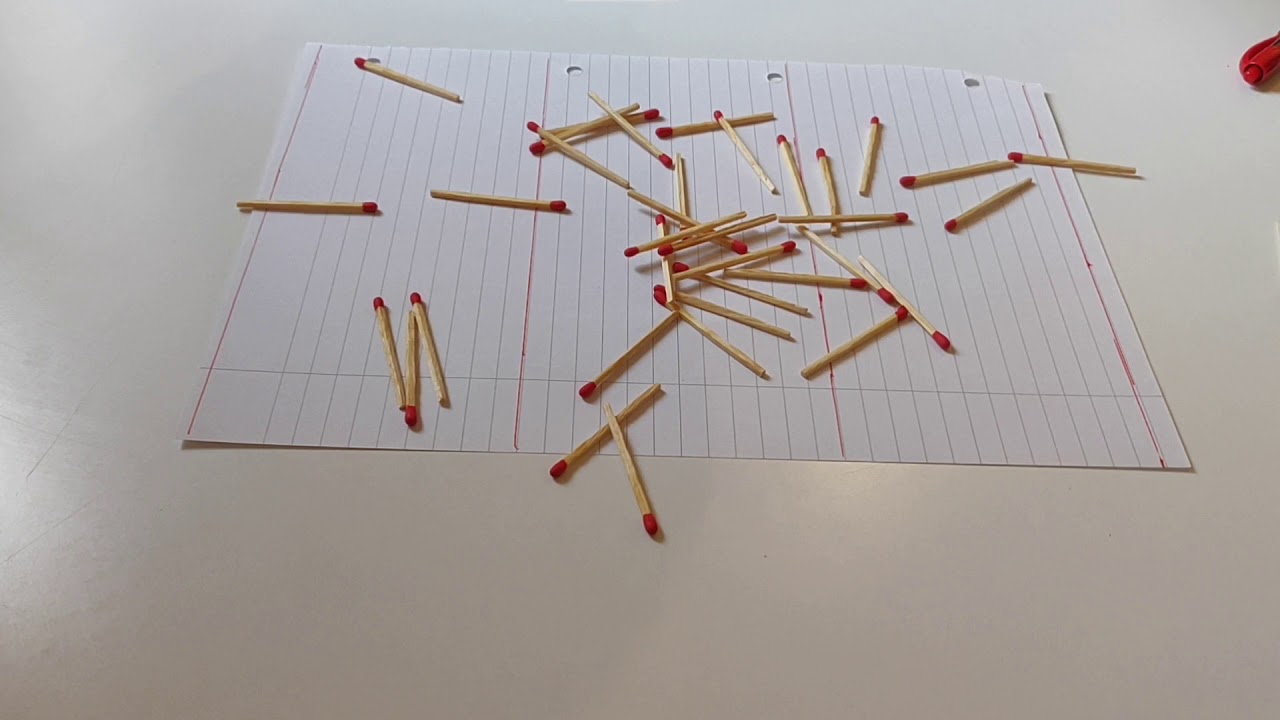 Buffon's Needle Experiment - UKMT Pi Week