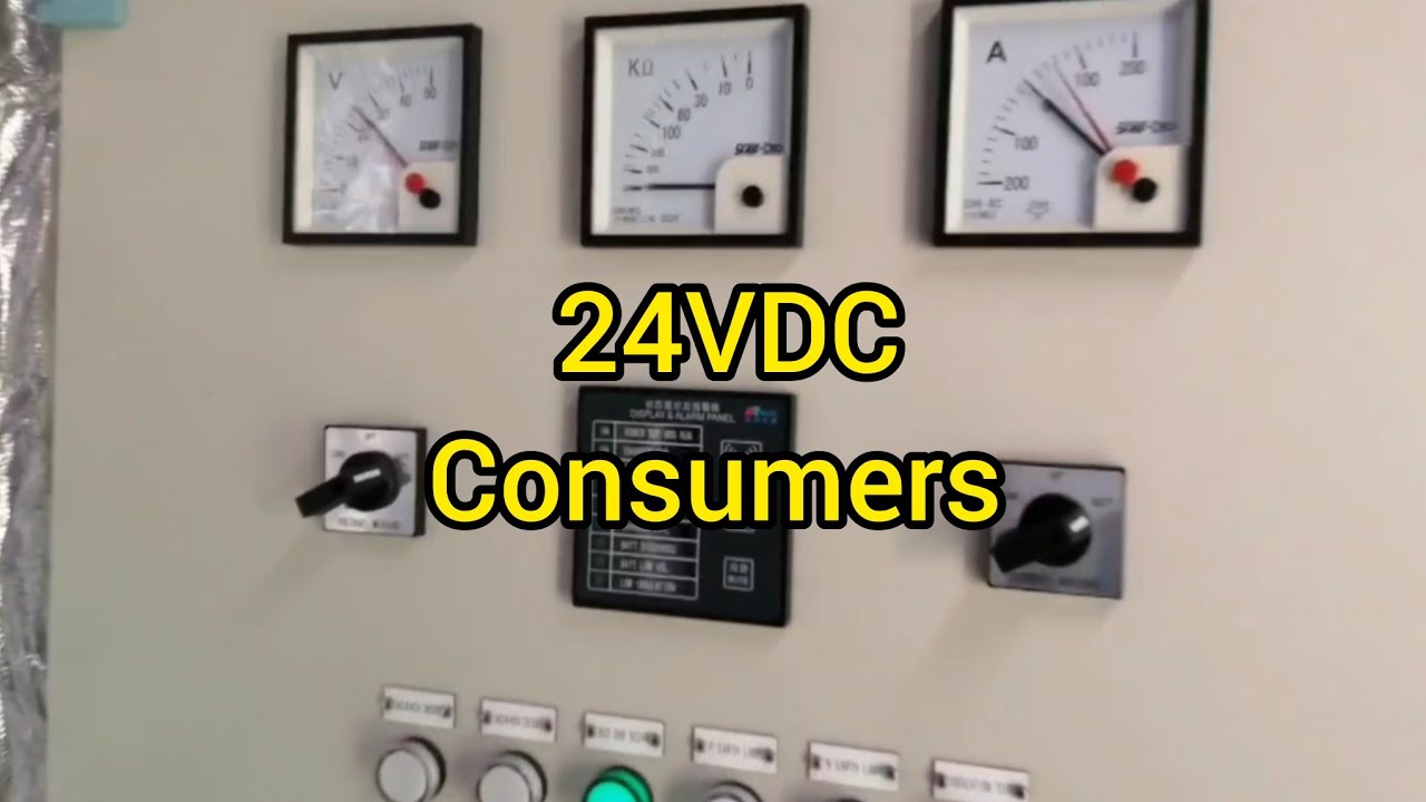 180⚡On board , At sea! Is it possible or not? 24VDC Consumers.