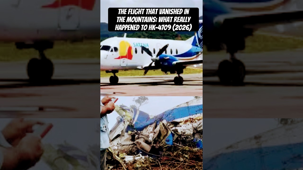The Flight That Vanished in the Mountains: What Really Happened to HK‑4709 (2026)