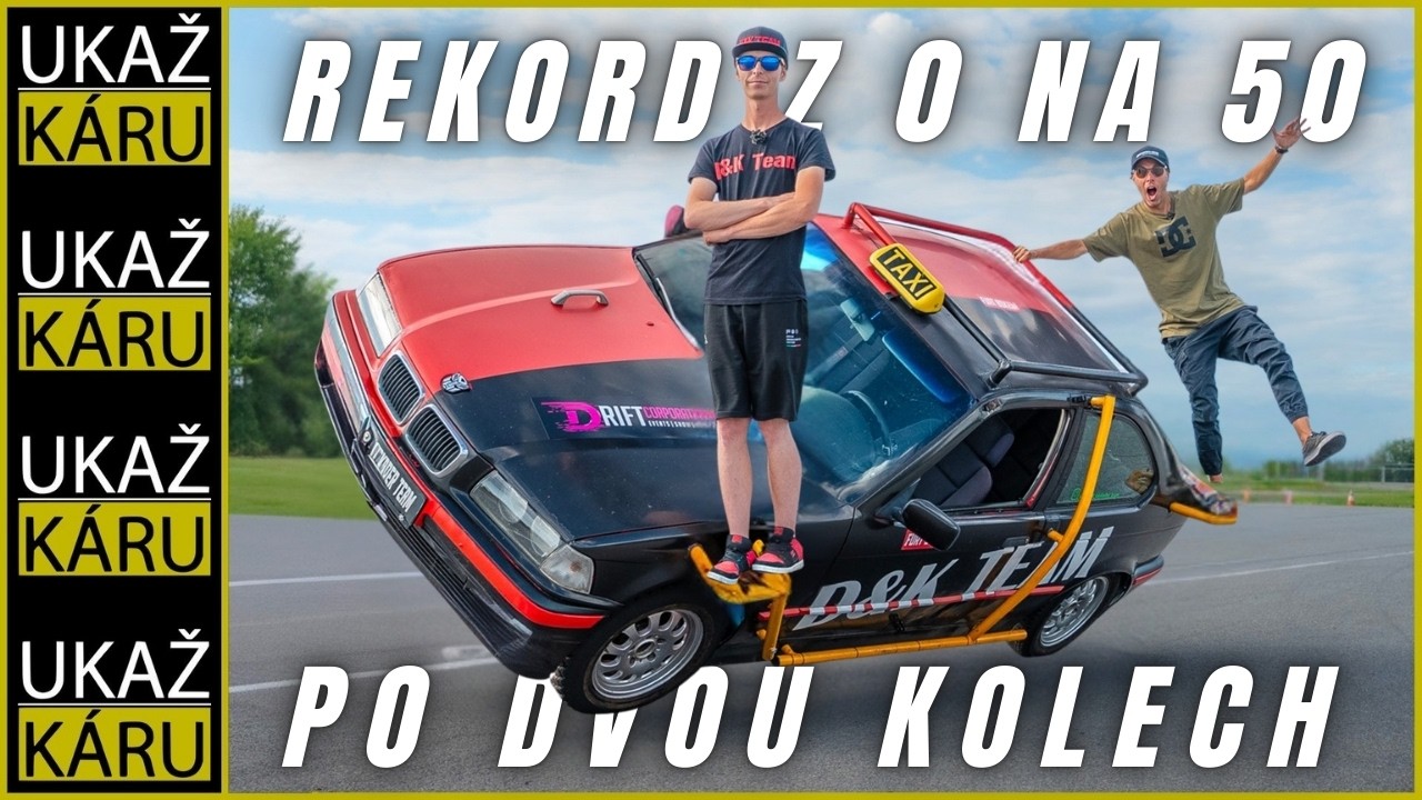 4K | PO DVOU KOLECH V OMEZOVAČI | ZVL&Aacute;DNU TO TAKY??