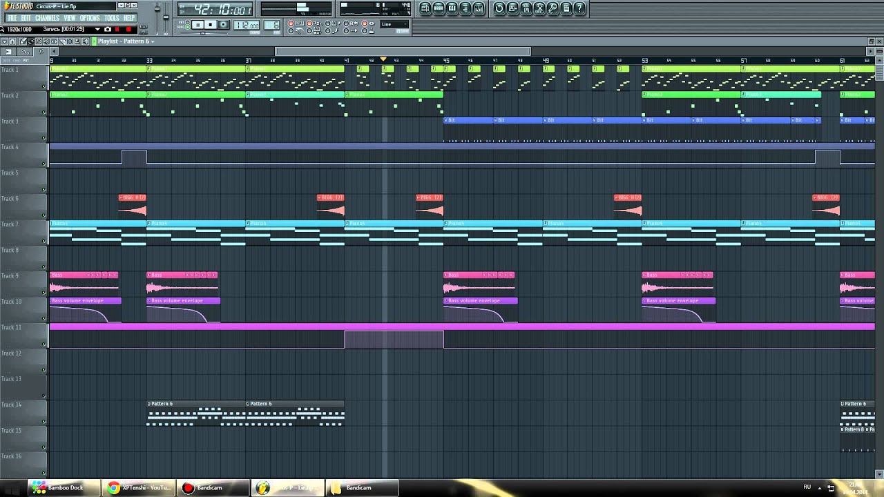 Circus-P ft. Megurine Luka - Lie [Instrumental tutorial ]