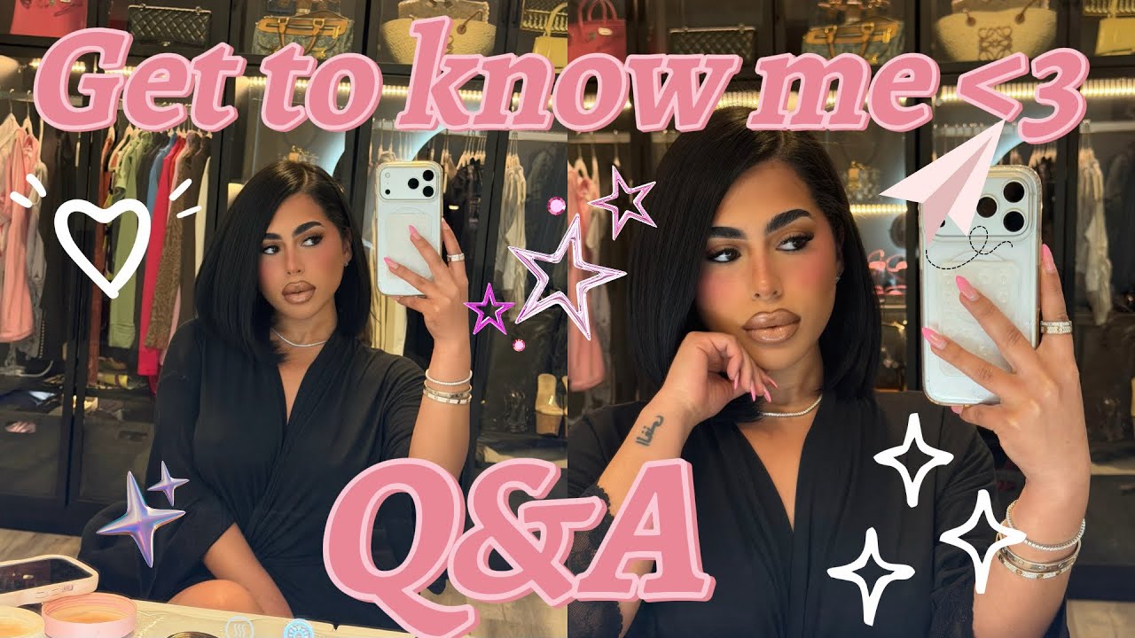 GIRL TALK Q&A | get to know me 💕