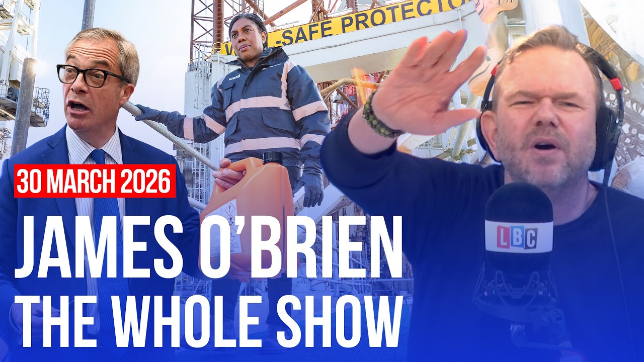 Why on earth are we talking about drilling for more oil? | James O&rsquo;Brien - The Whole Show