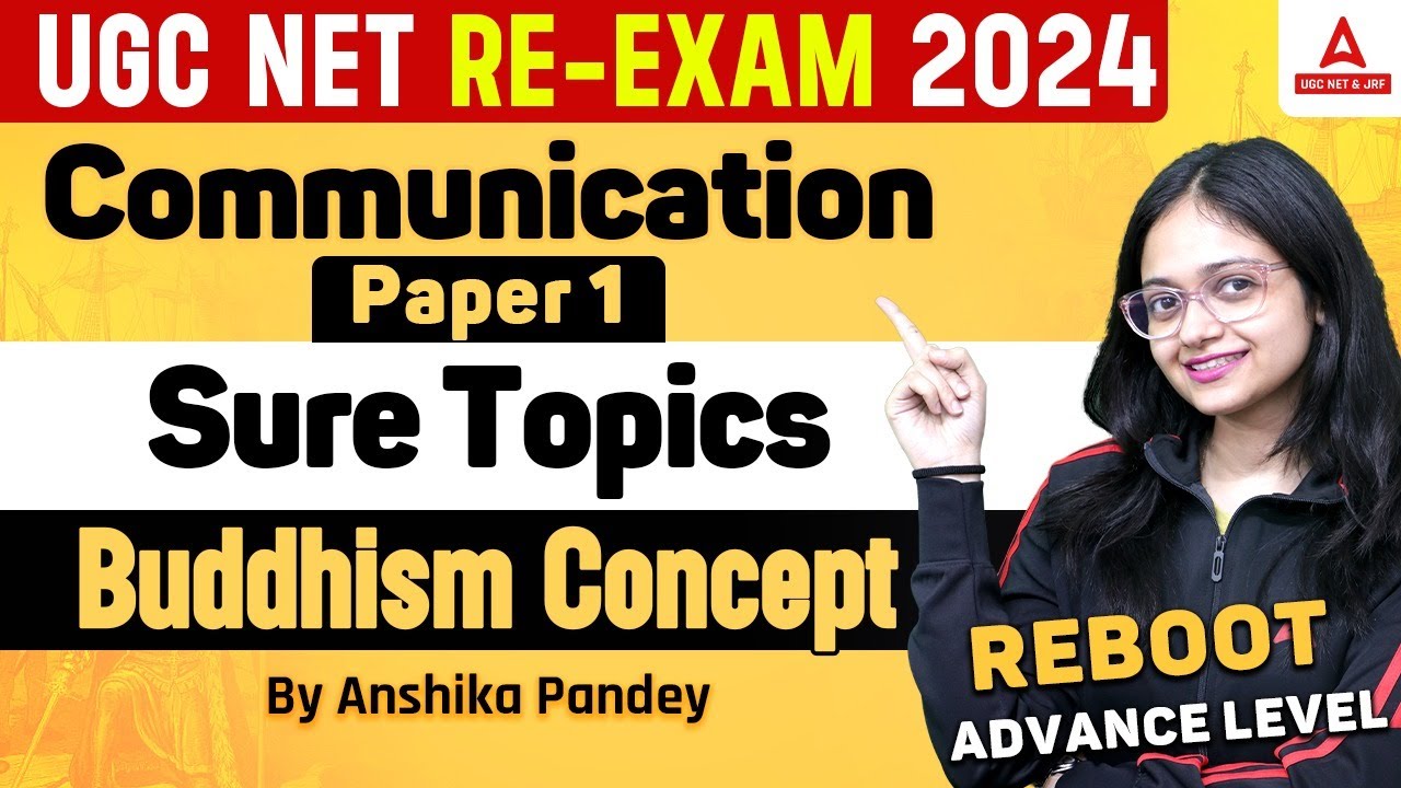 Communication UGC NET Paper 1 | Buddhism Concept By Anshika Ma'am