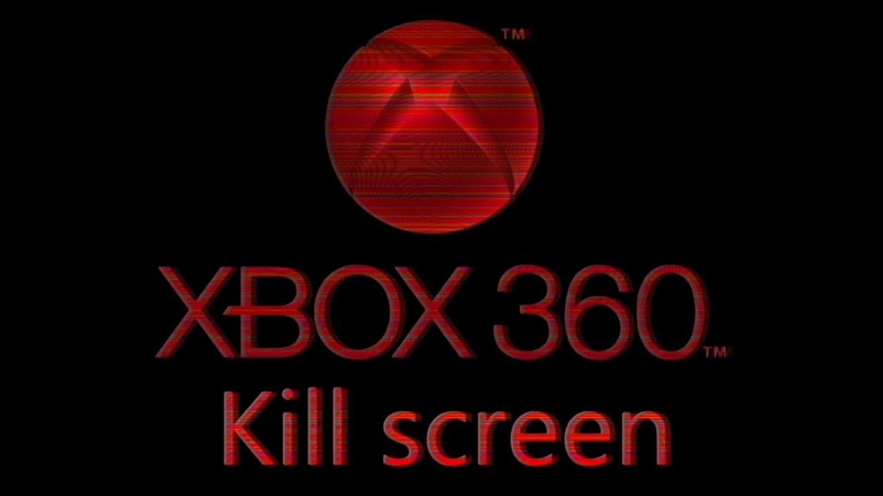 Xbox 360 kill screen (fake)