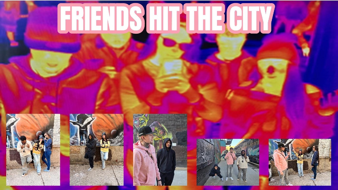FRIENDS HIT THE CITY
