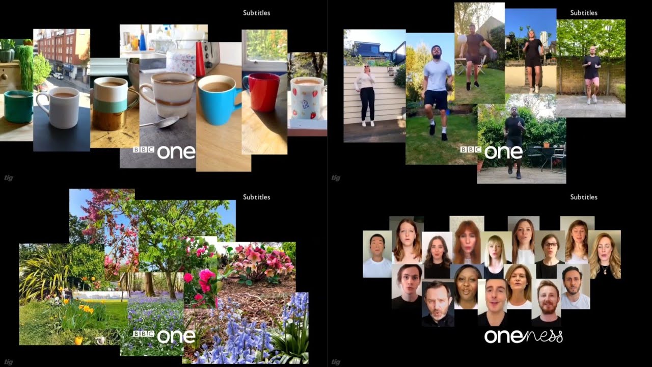 BBC One: Oneness Lockdown Idents Compilation (2020-2021)