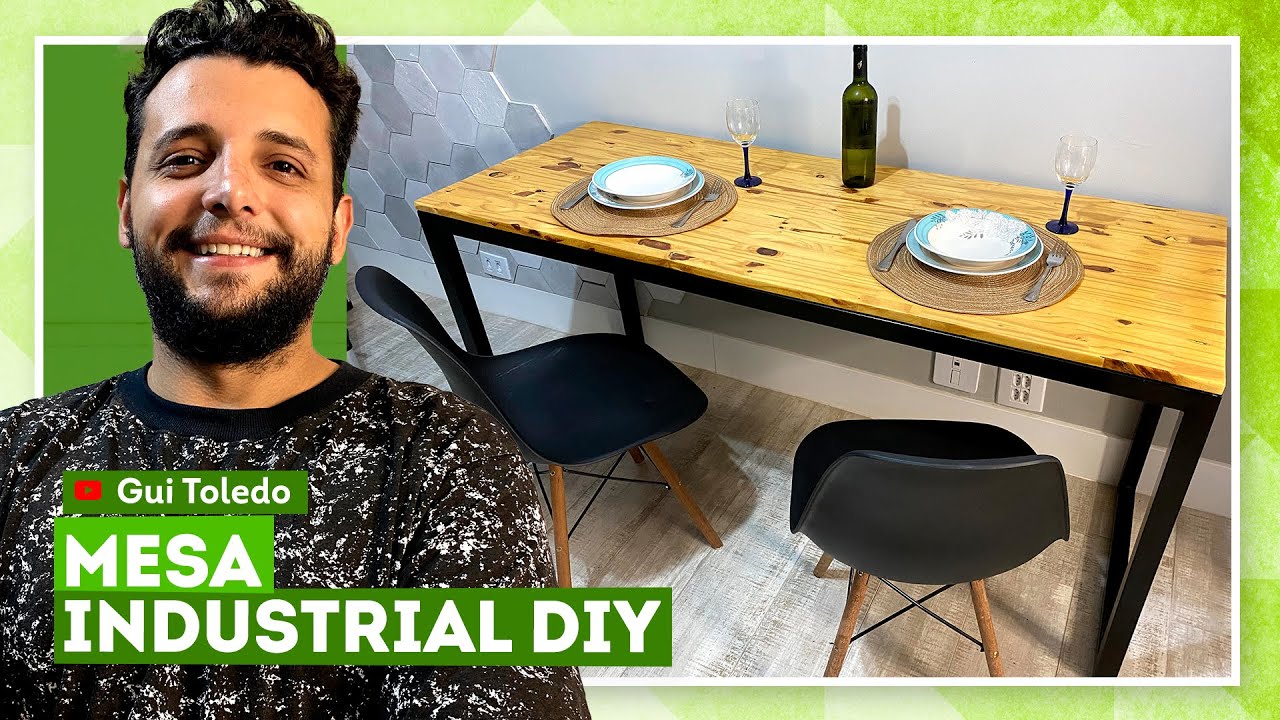 Mesa industrial: DIY mesa de metalon passo a passo com Gui Toledo