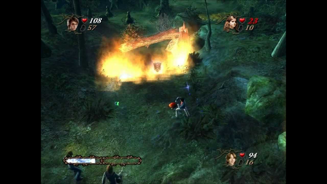 Harry Potter and the Goblet of Fire Walkthrough Part 2 (PC)- The Forbidden Forest!