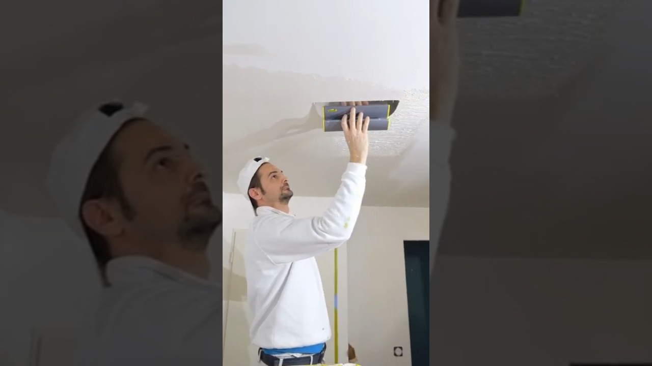 Enduire Un Plafond : Apprendre La Technique #coachpersodeco #tuto #enduit
