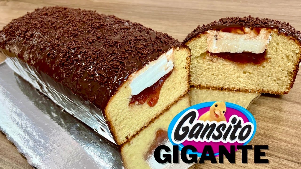 PASTEL DE GANSITO GIGANTE | BIZCOCHO SUAVE DE VAINILLA | POSTRES CON IXCHEL