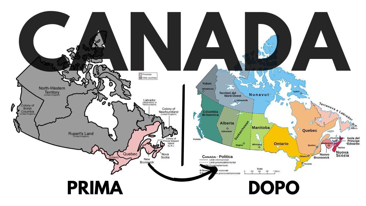 La Storia del Canada in 3 Minuti: Dalle Origini a Oggi! 🇨🇦