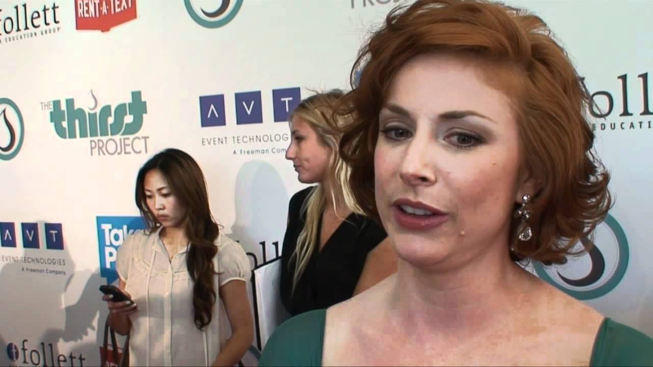 Diane Neal (Law and Order SVU) Interviewed By Ken Spector At The 3rd Annual Thirst Project Gala