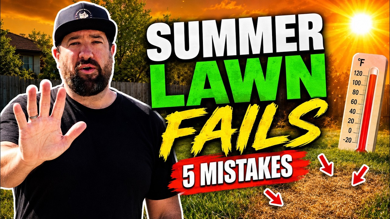 STOP Making These 5 Summer Heat Lawn Mistakes!