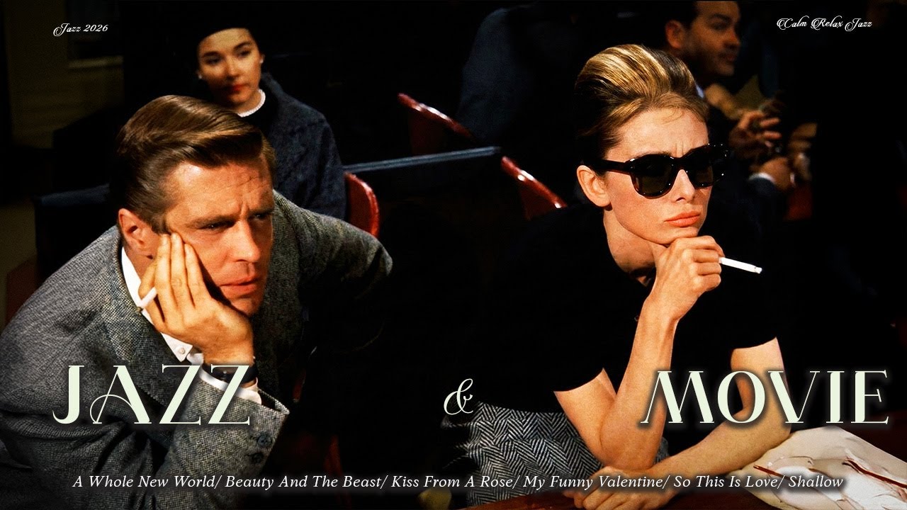 [Playlist] Cool Classic Film Vibes With Calm Jazz 🕶️ | Movie Jazz