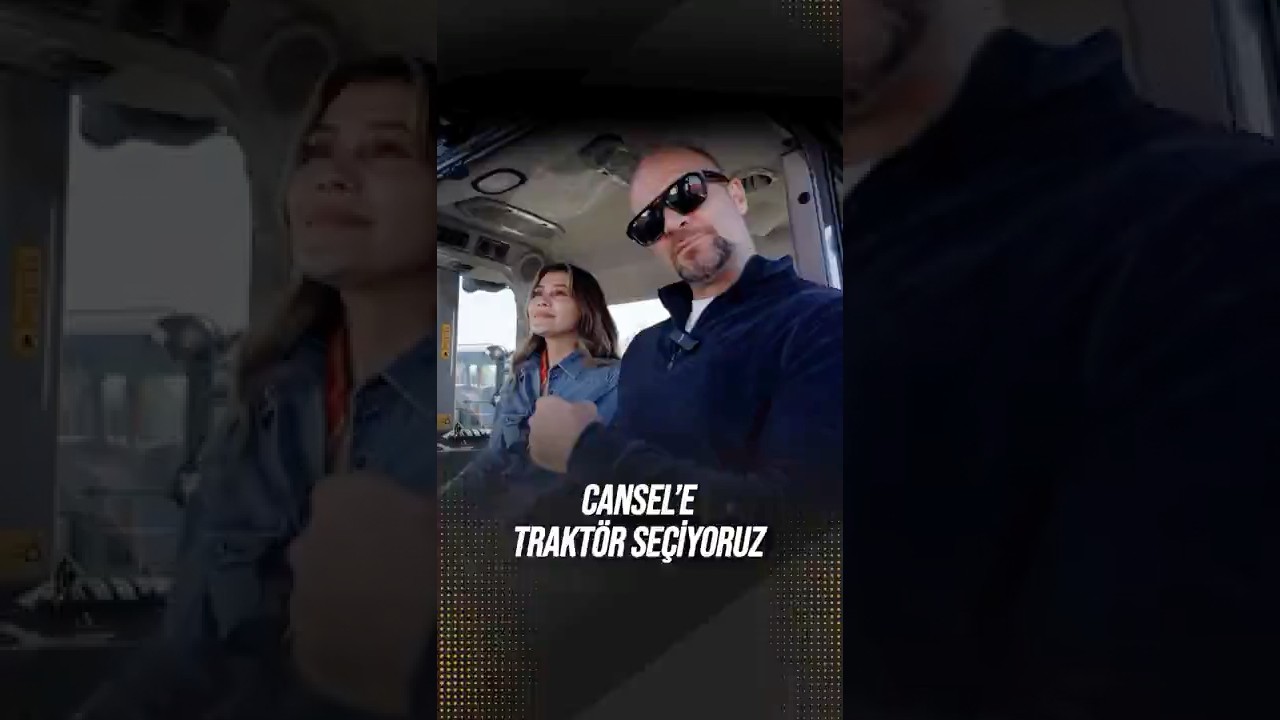 Cansel&rsquo;e trakt&ouml;r se&ccedil;iyoruz! #Trakt&ouml;rmetre #CanselG&uuml;le&ccedil; #SommetDeLElevage2025