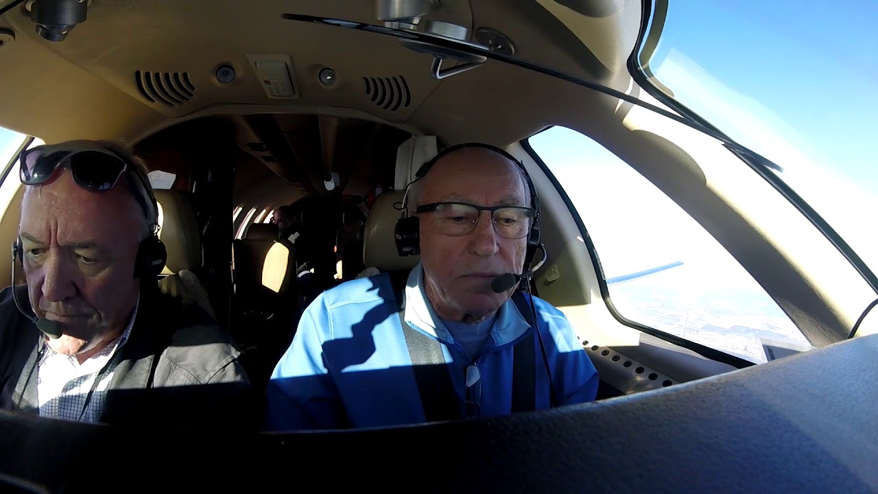 Citation CJ 4 IFR RNAV Arrival into Houston