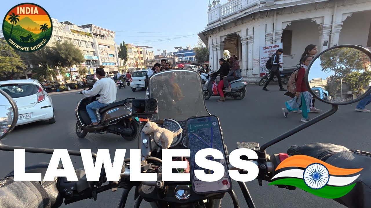 Индийские водители ориентируются на мотоциклистов | Часть 1 / Эпизод 4 | Путешествия по миру | Ro...