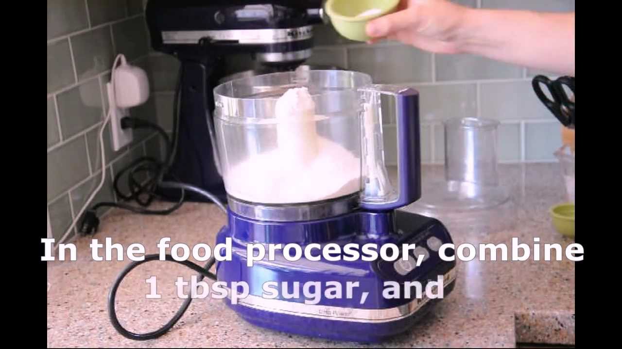 How to make Pie Crust in a Food Processor - from Baking Bites