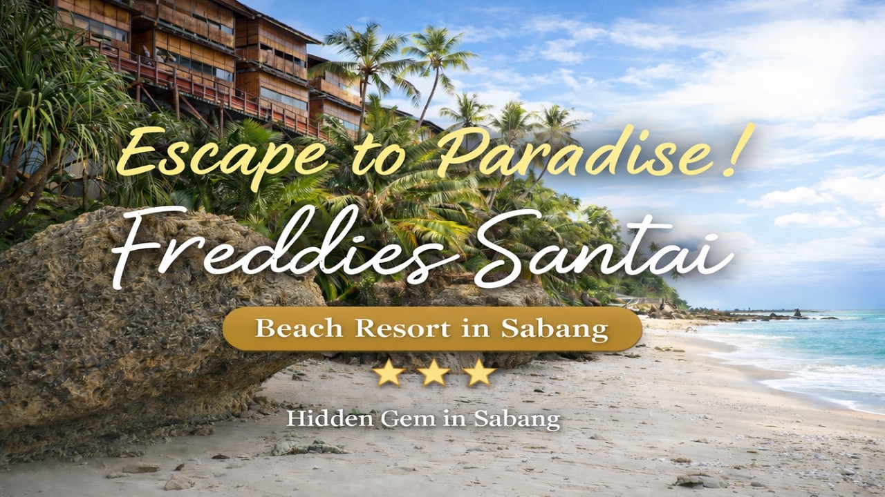 Review Freddies Sumur Tiga Kota Sabang | Hidden Gem Resort di Pantai Sumur Tiga