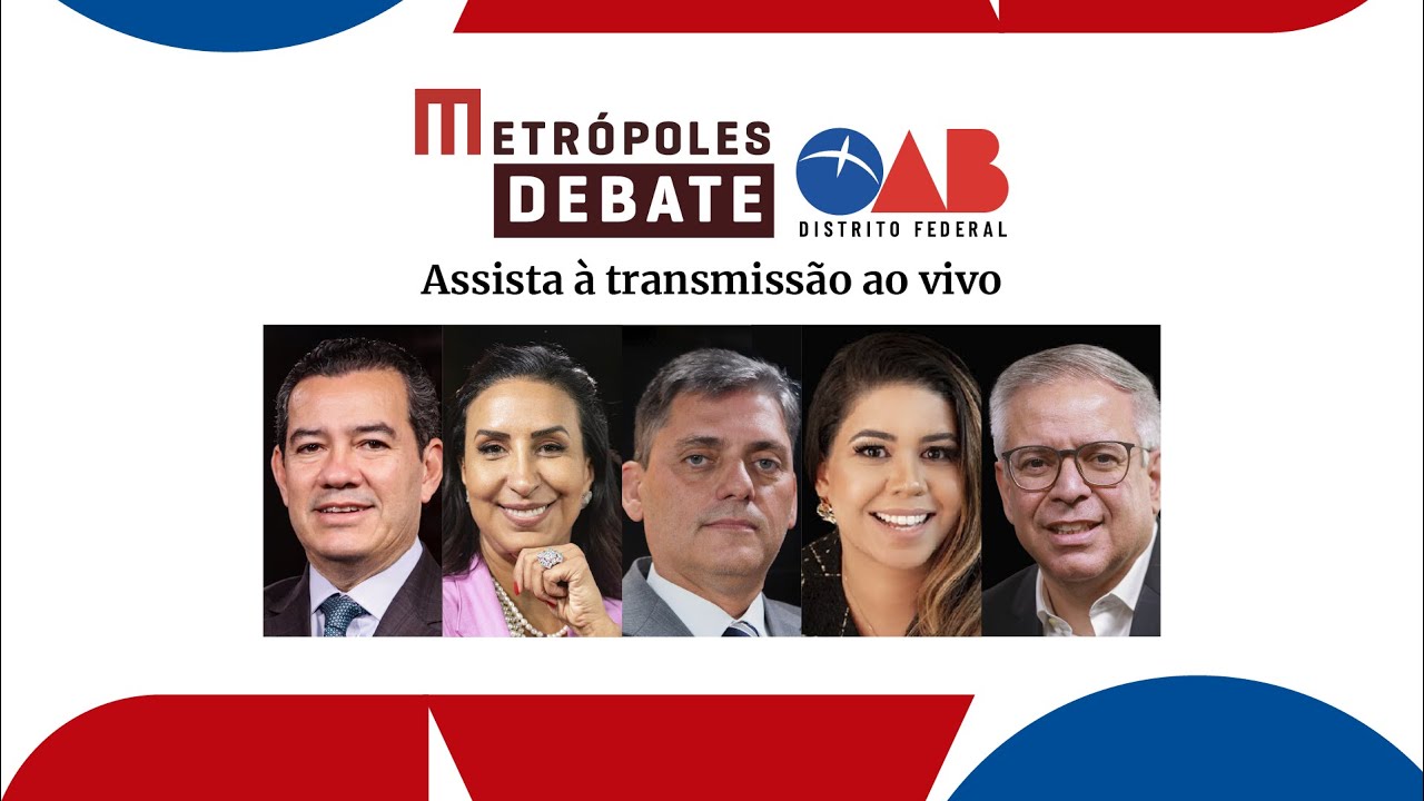 Debate OAB-DF: candidatos à presidência discutem propostas