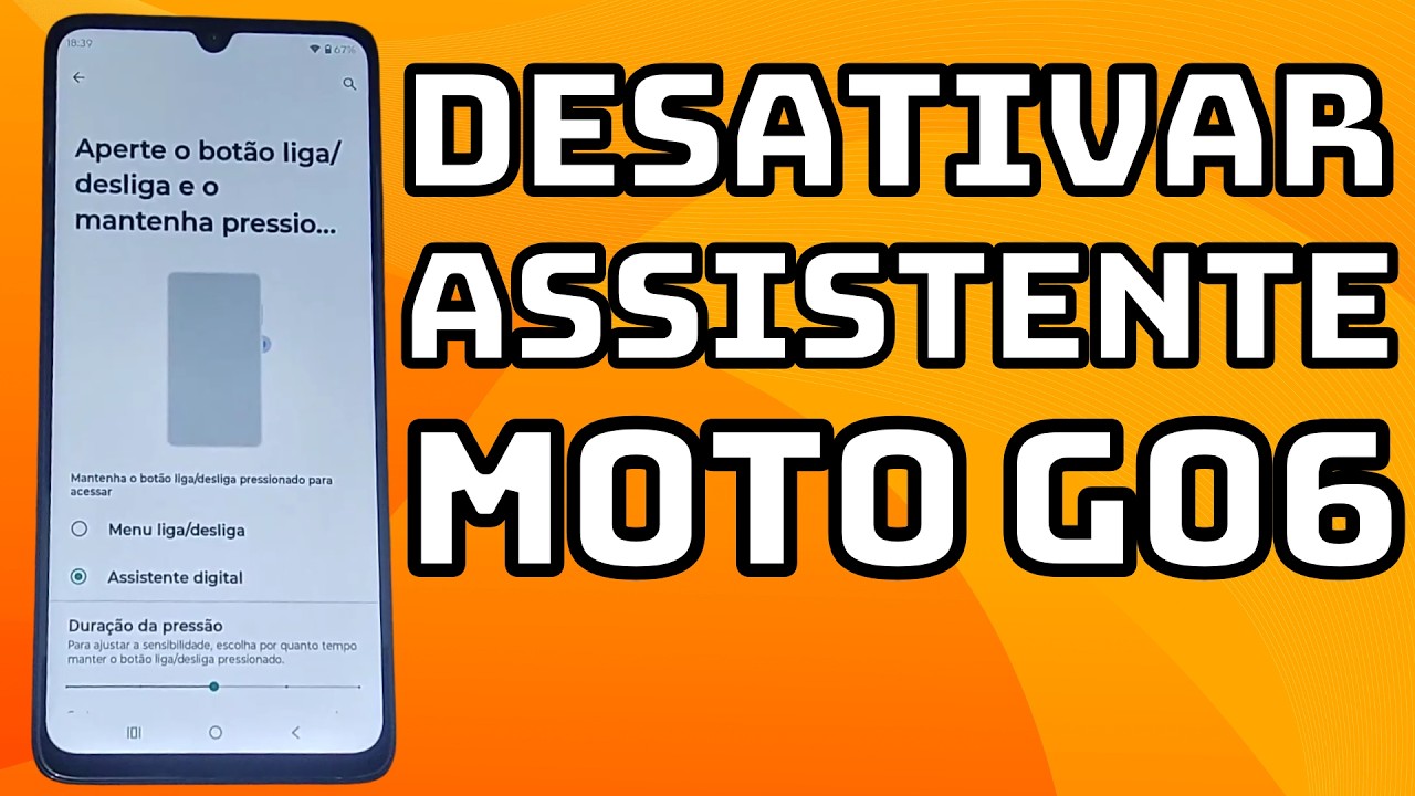 COMO DESATIVAR O GOOGLE ASSISTENTE DO BOTÃO POWER DO CELULAR MOTOROLA MOTO G06
