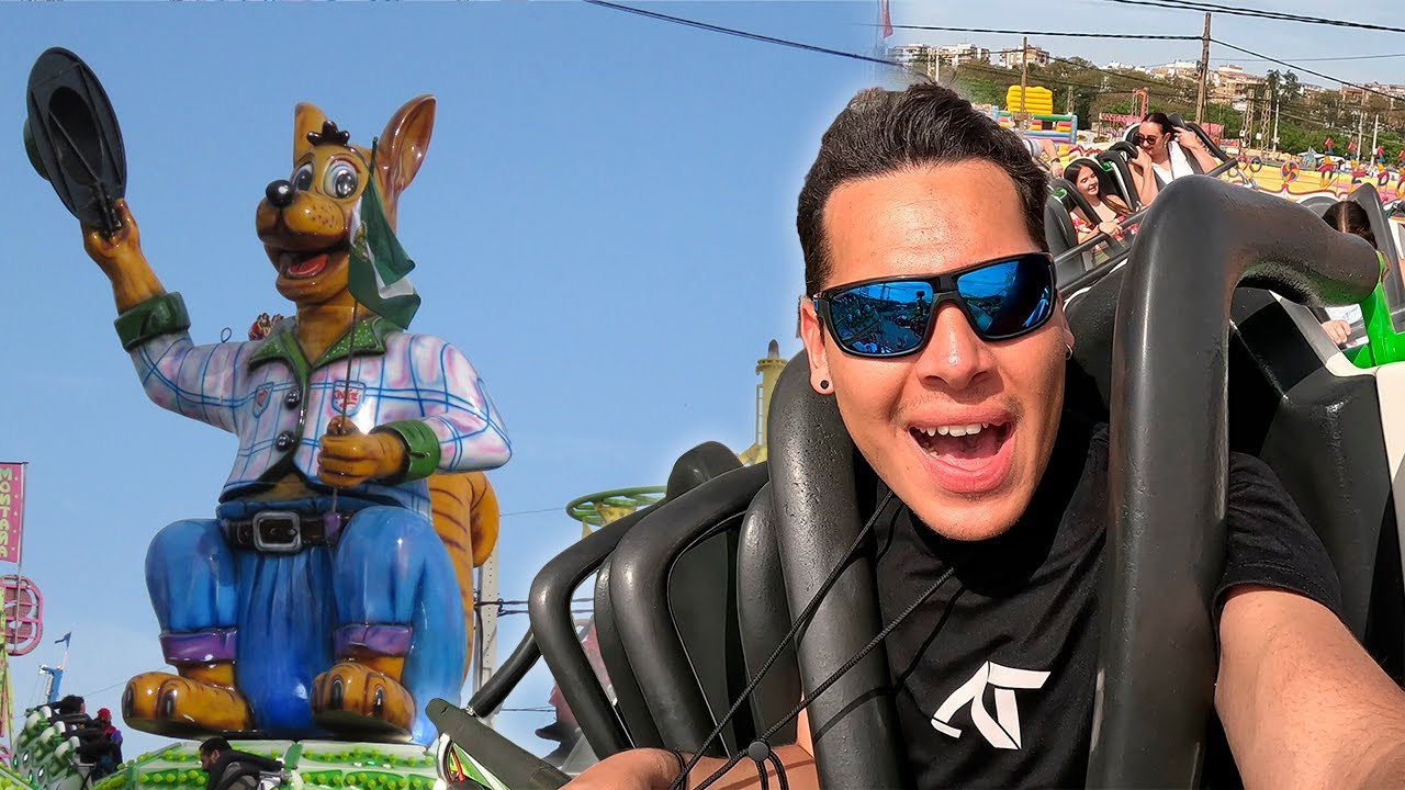 ME SUBO EN TODOS LOS CANGUROS / SALTAMONTES... DE LA FERIA DE ABRIL DE SEVILLA 2024