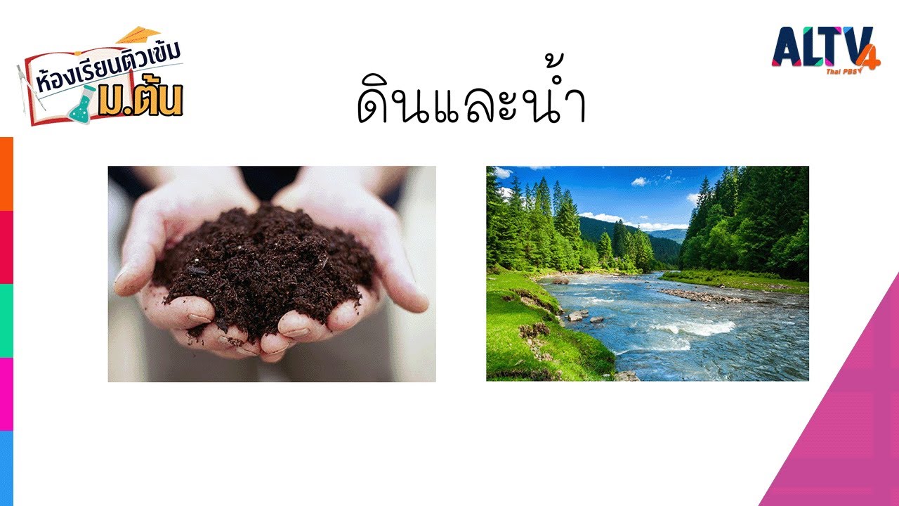 วิทยาศาสตร์ : ดินและน้ำ l ห้องเรียนติวเข้ม ม.ต้น (23 เม.ย. 65)