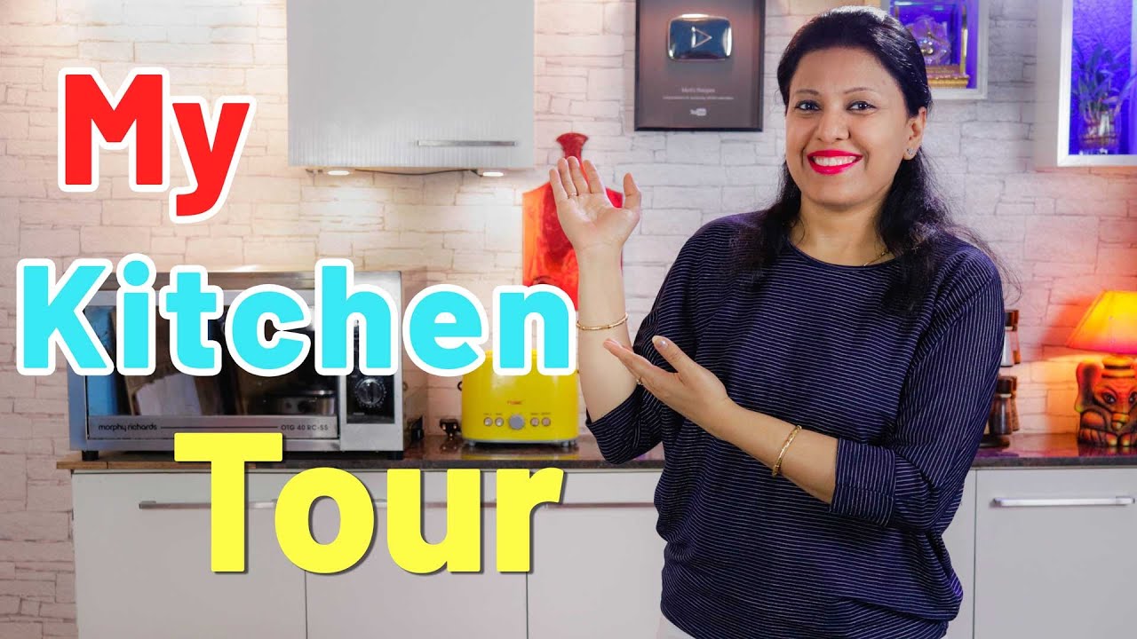 Kitchen Tour & Organizing My Kitchen | Mintsrecipes Hindi