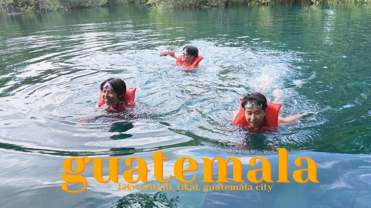 TRAVELLING throught LAKE ATITLAN, TIKAL and GUATEMALA CITY