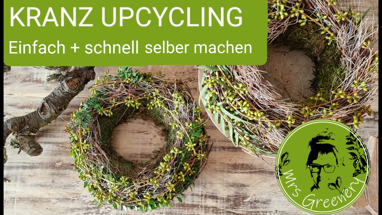 Mooskranz Upcycling: kreative Ideen!