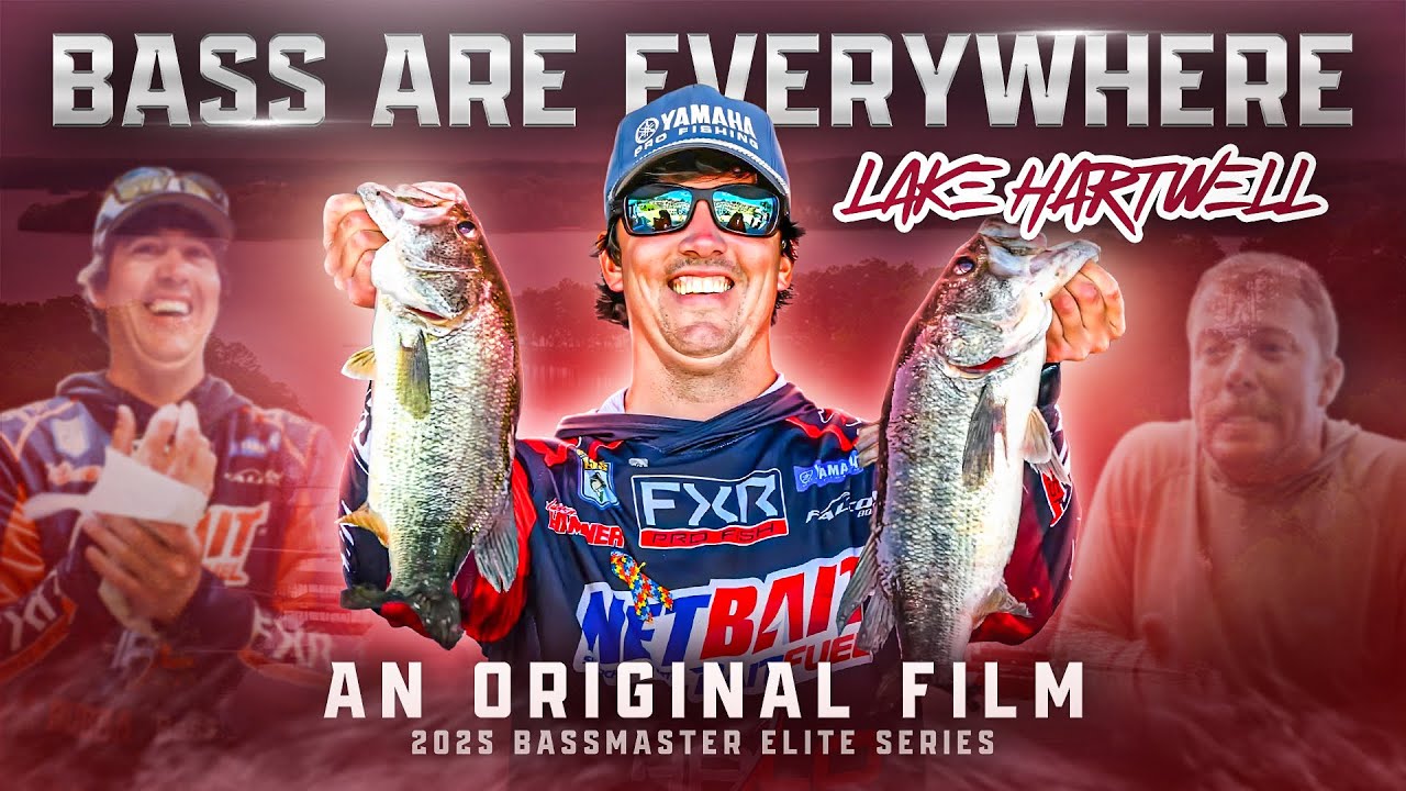 BASS ARE EVERYWHERE - Lake Hartwell Bassmaster Elite 2025 | HAMNER TIME S2E4 (4K Original Film)