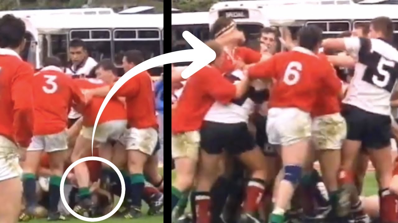 The Lions Ruck Frank Bunce's Ear Off 1993