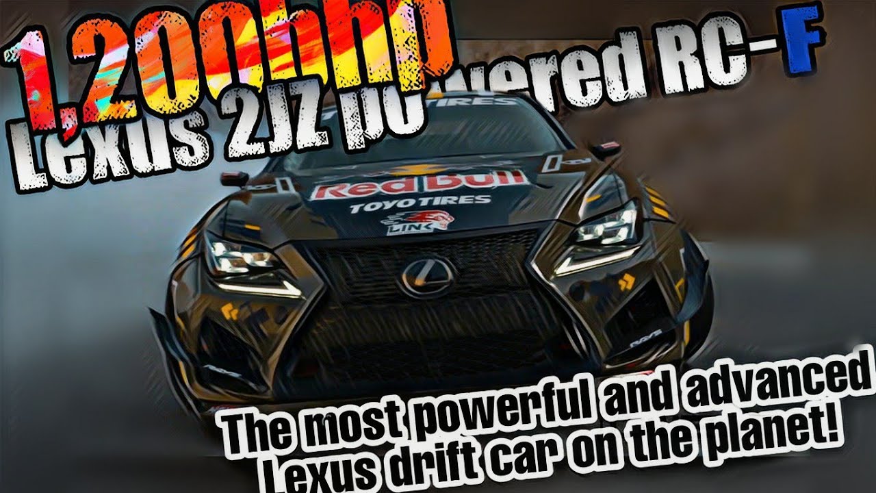 NEW 1,200bhp 2JZ-powered Lexus RC-F